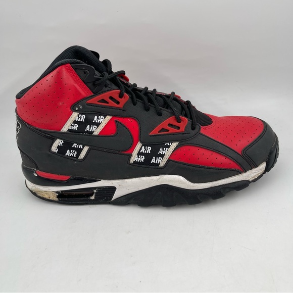 Nike Men’s Air Trainer SC High SOA Speed 2018-SZ 9-Red Basketball Shoes - Picture 1 of 16